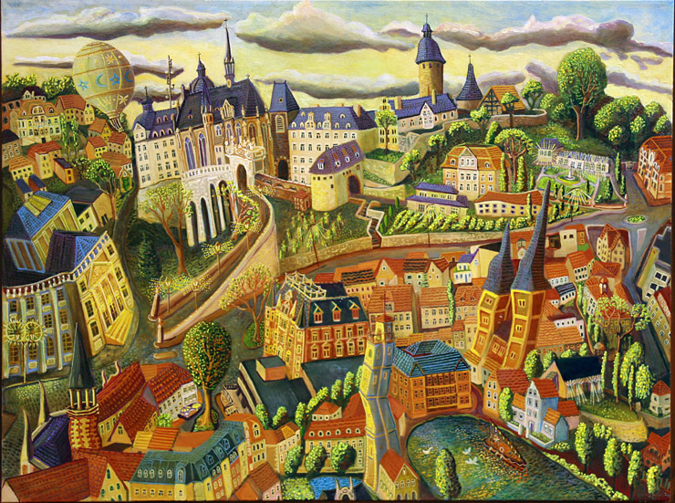 Sarah Grill | „Altenburg“, 2005, 90 cm x 120 cm