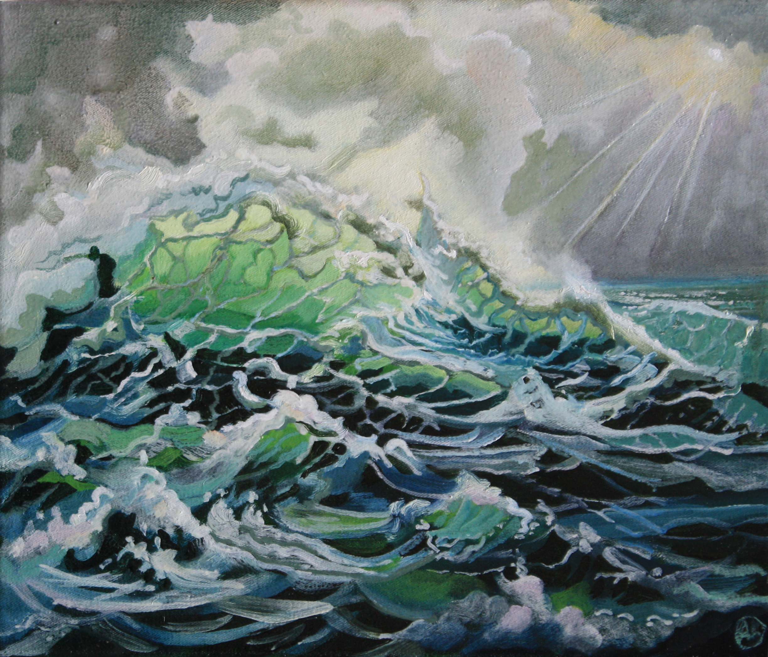 Auf-hohe-See-II-2022-25x30