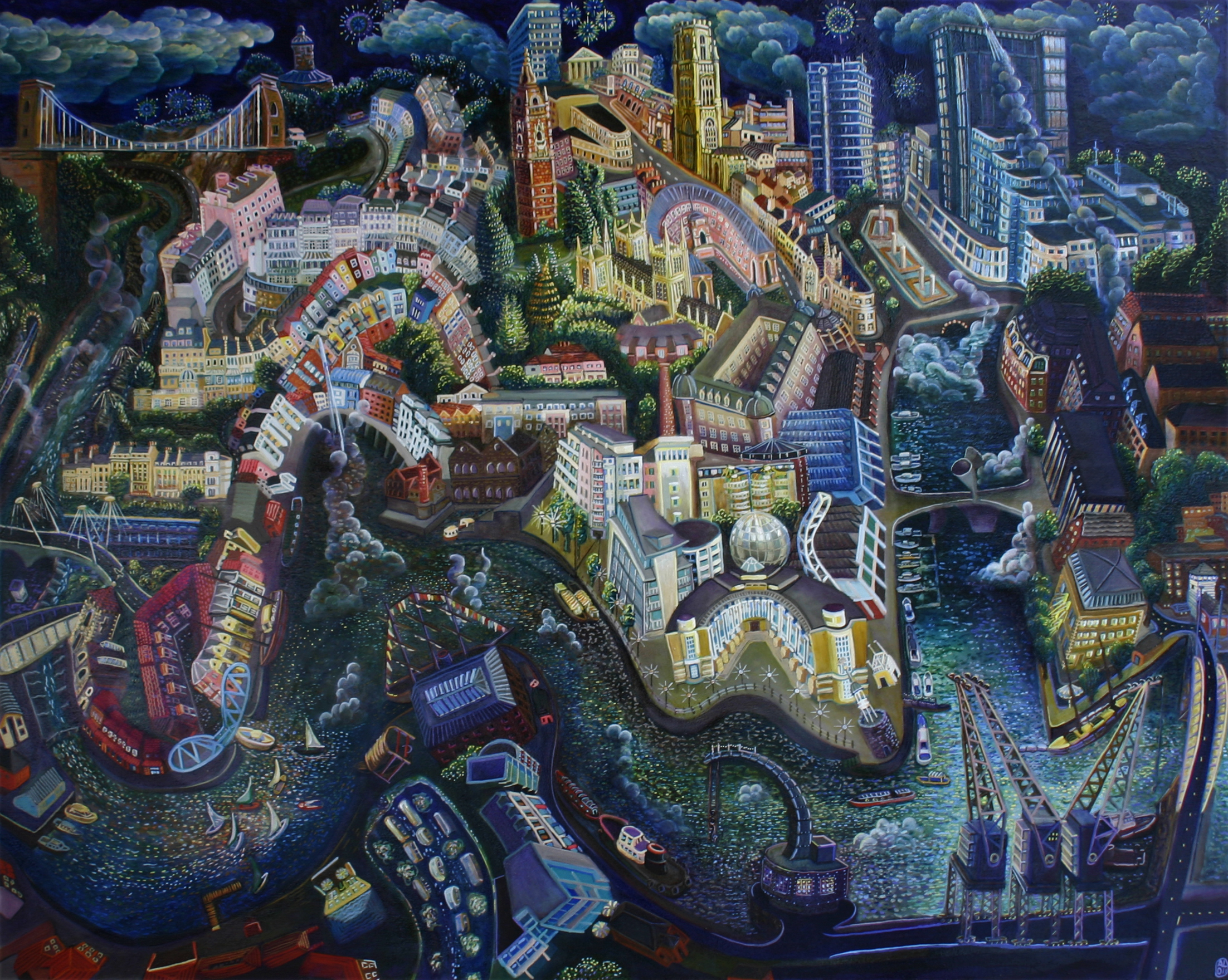 Bristol-Harbour-120x150cm-2011
