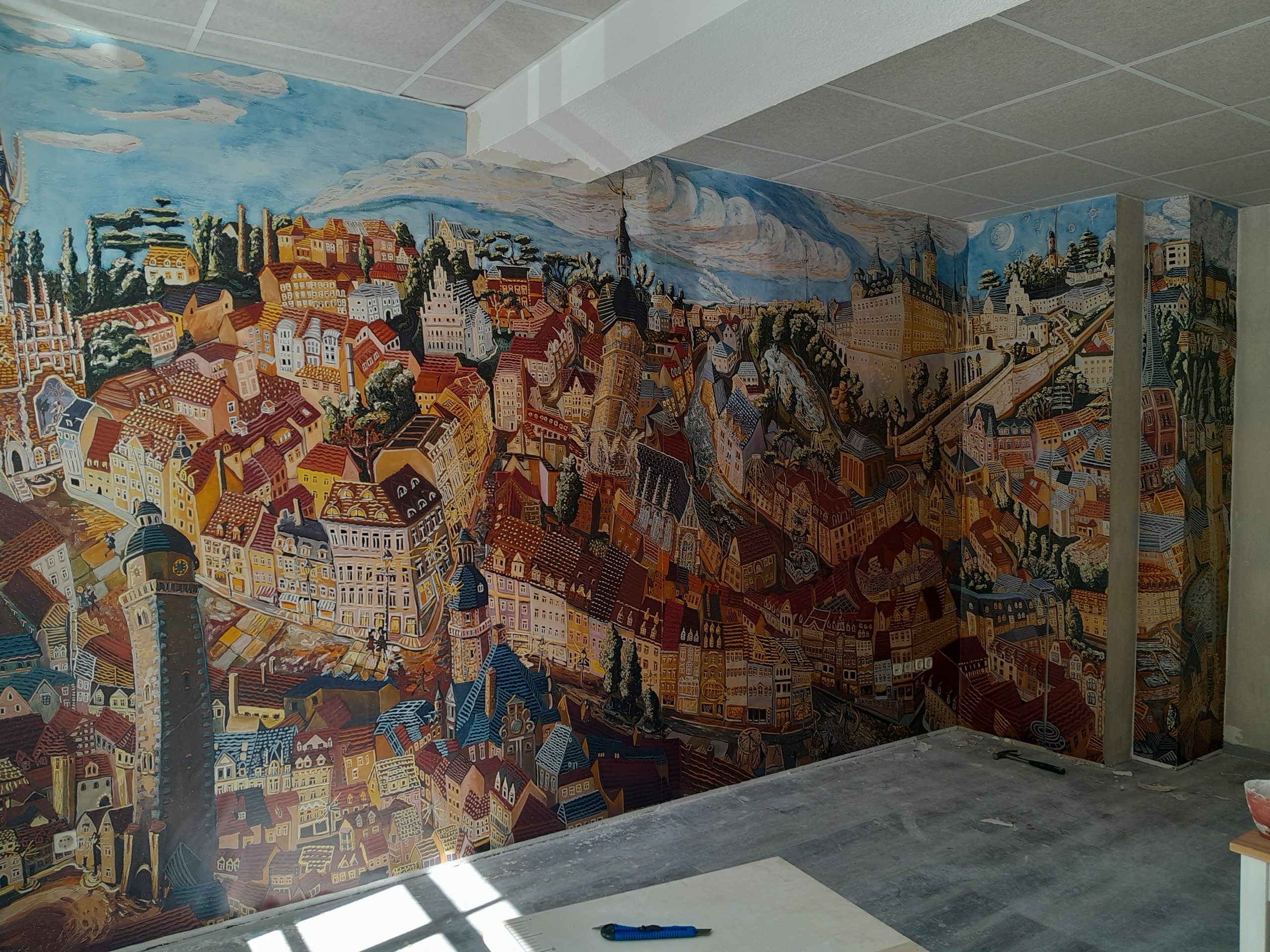 TintenStrahl Druck 250cm x 600cm Architekten Buro 2026