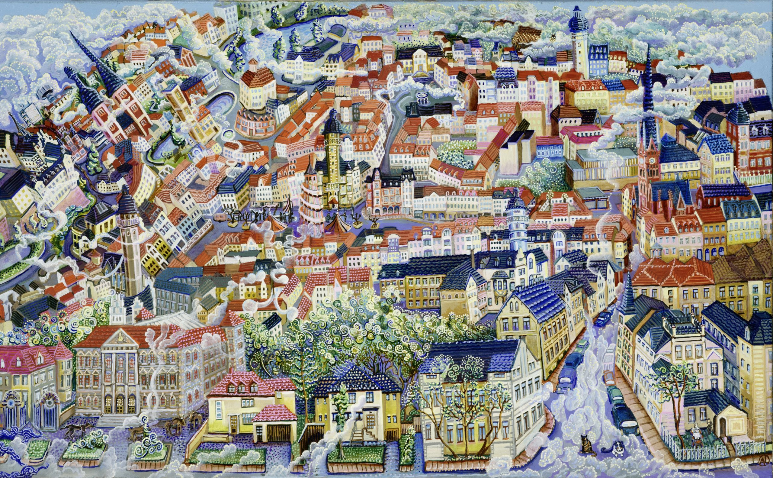 Altenburg. Tralala. 2026 80cm x 130cm