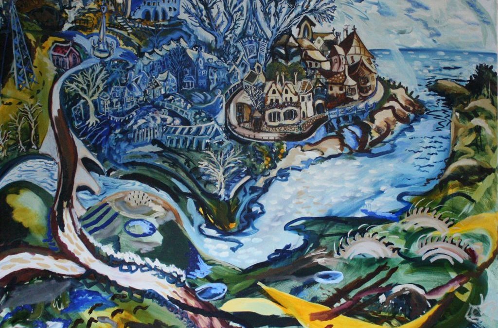 Alnmouth with buzz saw dunes 1987