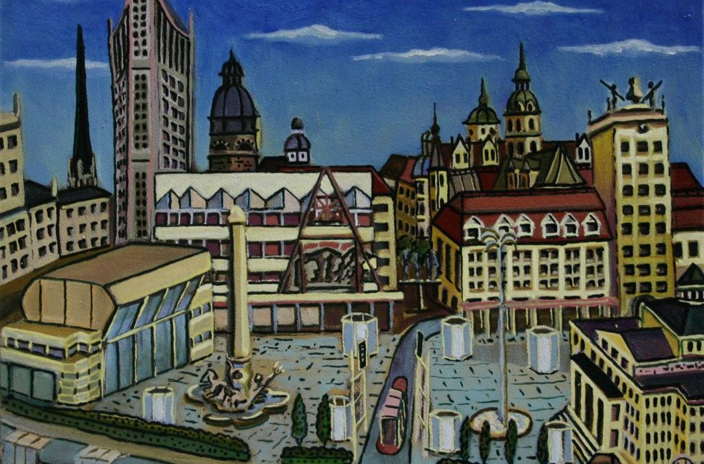 Augustus Platz Leipzig 2004