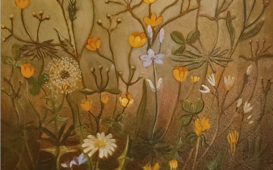 Flowers 30cm x 30cm 2004