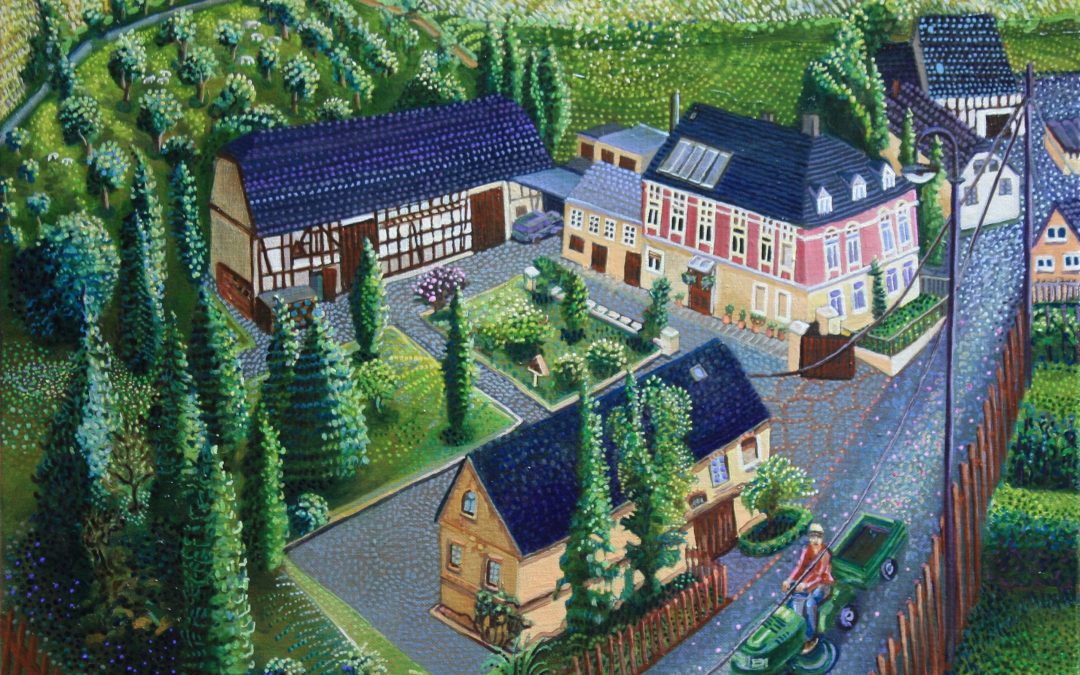 Mittsommer-Abend-Kleinmueckern-2025-50x70cm