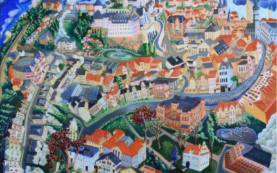 Route 96 Altenburg 2025 90cm x 120cm