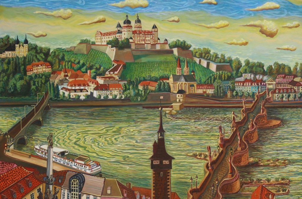 Würzburg mit Schloss 1999